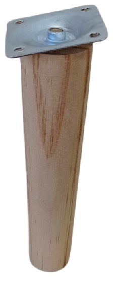 רגלית עץ זויתית 15 ס